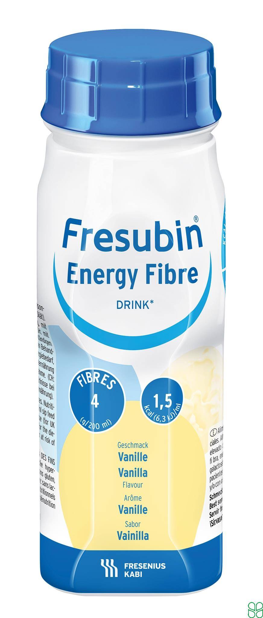 Fresubin Energy Fibre Drinkvoeding Vanille Flesje 4x 200ml