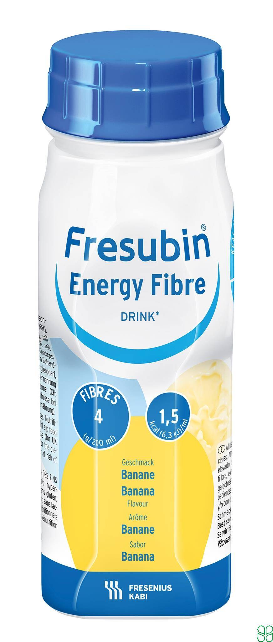 Fresubin Energy Fibre Drinkvoeding Banaan Flesje 4x 200ml