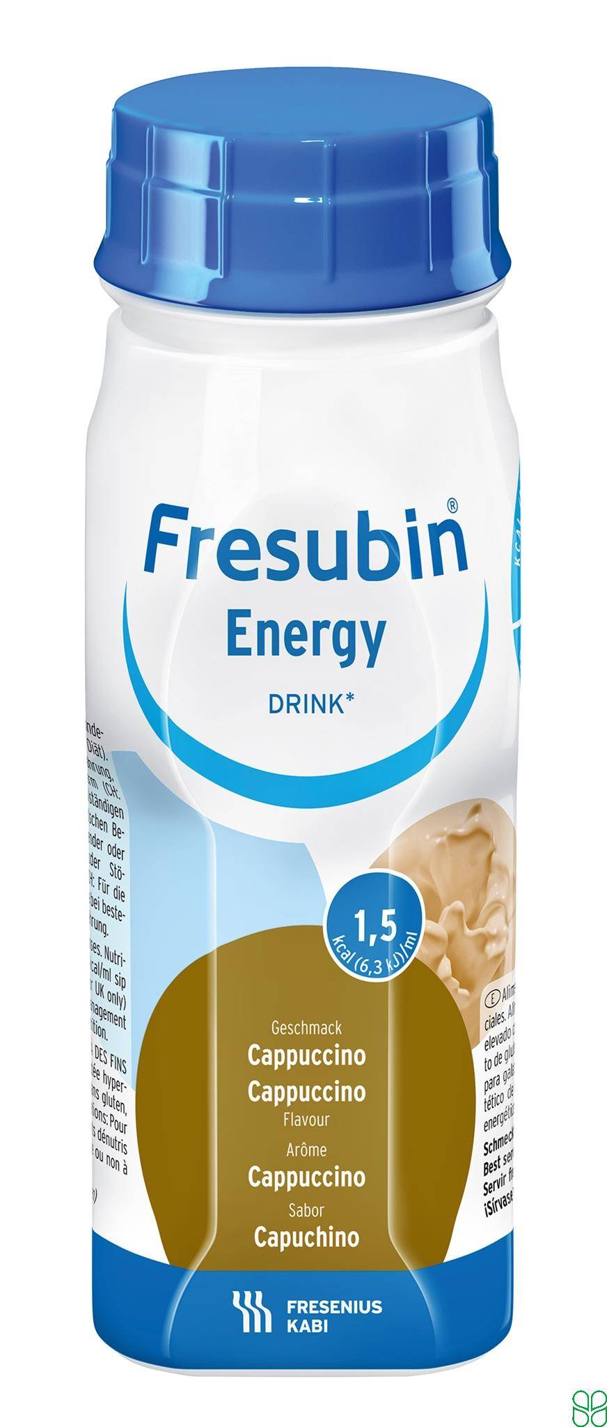 Fresubin Energy Drinkvoeding Cappuccino Flesje 4x 200ml