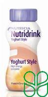 Nutridrink Yoghurt Style Drinkvoeding Perzik/Sinasappel Flesje 4 x 200 ml