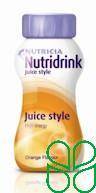 Nutridrink Juice Style Drinkvoeding Sinasappel Flesje 4 x 200 ml