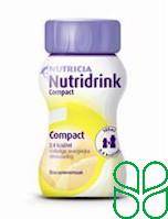Nutridrink Compact Drinkvoeding Banaan Flesje 4 x 125 ml