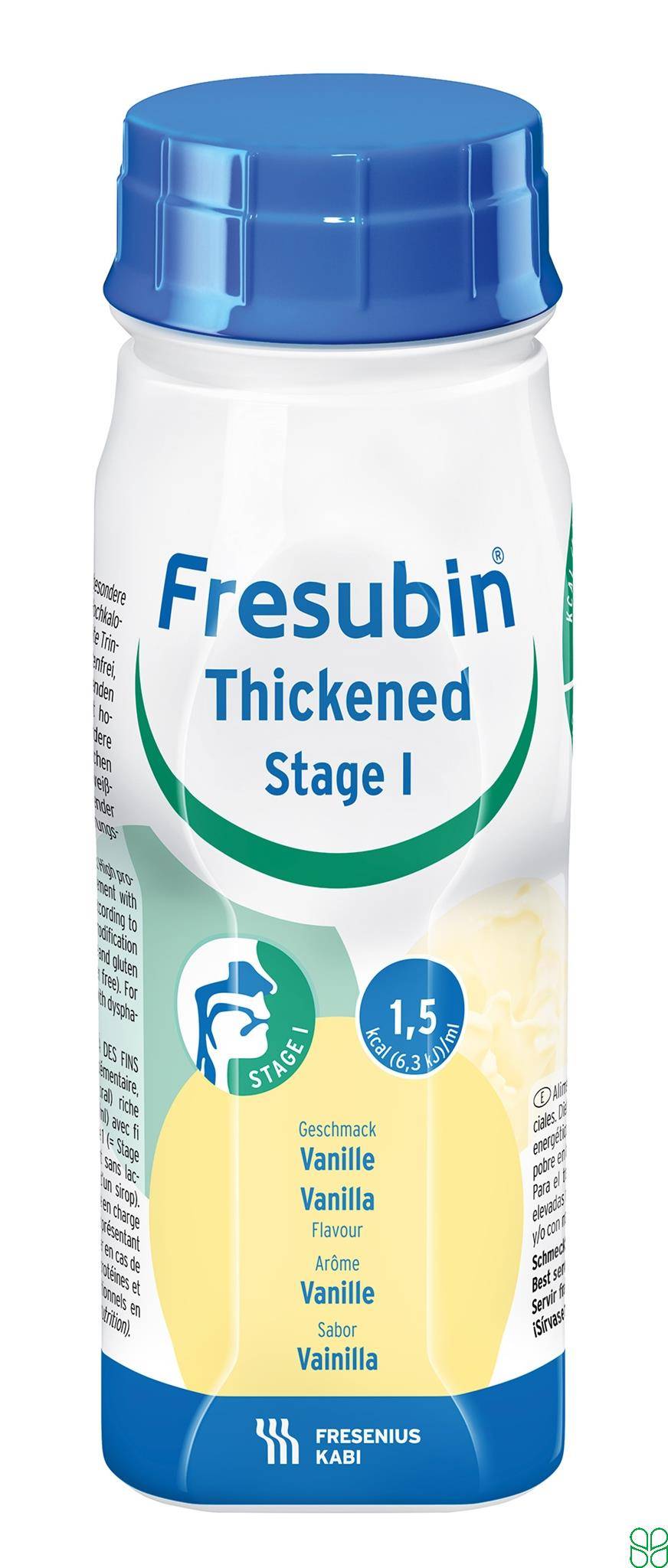 Fresubin Thickened Stage I Verdikte Drinkvoeding Vanille 4x 200ml