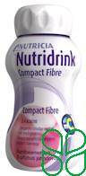 Nutridrink Compact Fibre Drinkvoeding Aardbei Flesje 4 x 125 ml