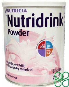 Nutridrink Powder Dieetvoeding Aardbei 335 gr