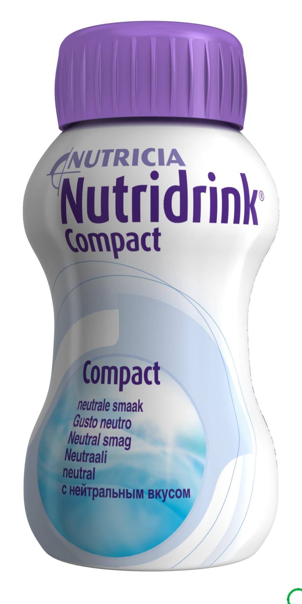 Nutridrink Compact Drinkvoeding Neutraal Flesje  4 x 125 ml