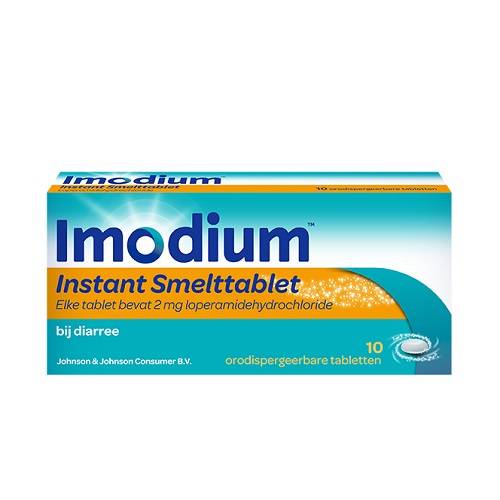 Imodium Instant Loperamide 2mg Smelttabletten 10 stuks
