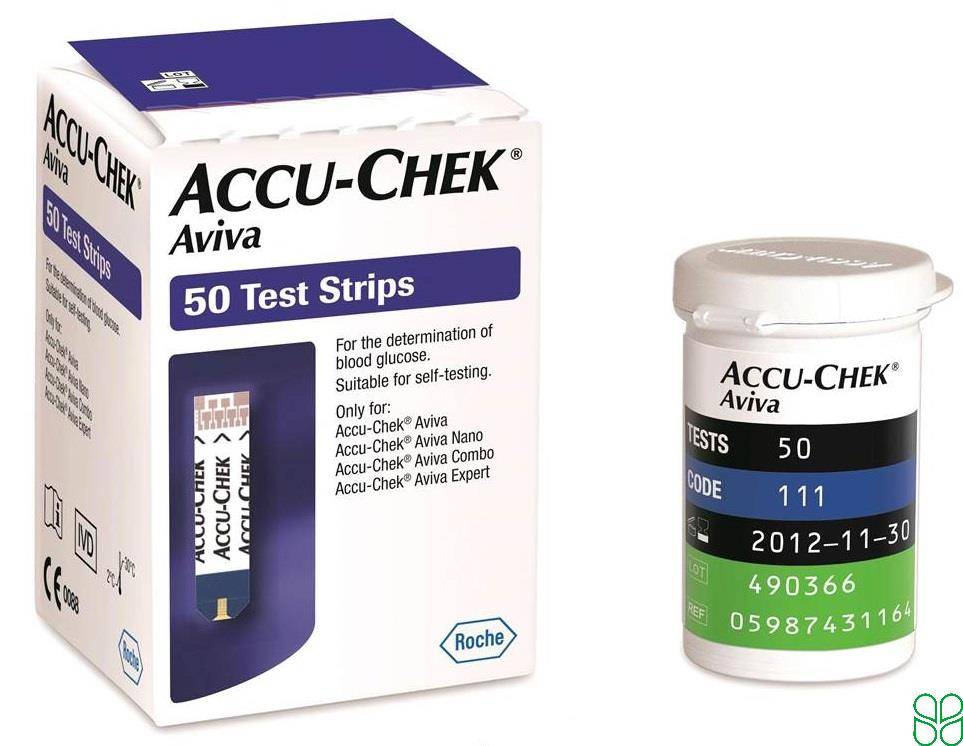 Accu-Chek Aviva Glucoseteststrip 50 Stuks