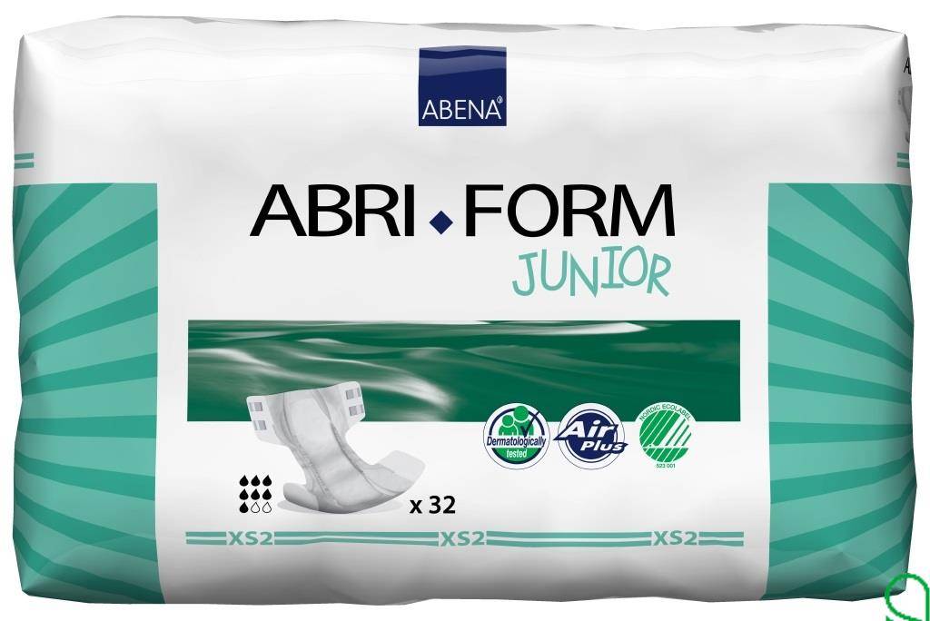 Abri-Form Junior Slip <60cm Kind Eco 32 Stuks