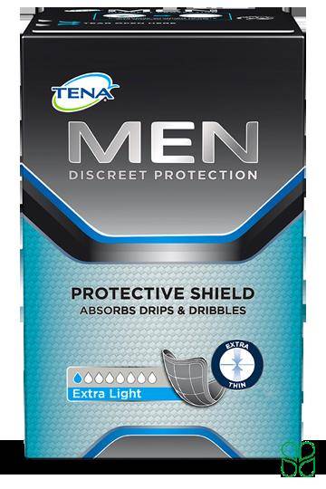Tena Men Level 0 Protective Shield Inlegger  Zwart 14 Stuks