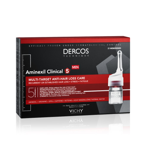 Vichy Dercos Aminexil Clinical 5 Haarbehandeling 21 stuks
