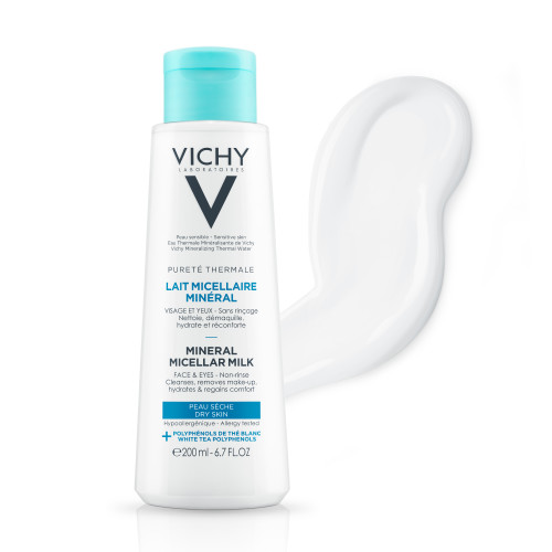 Vichy Purete Thermale Micellaire Reinigingsmelk droge huid 200ml