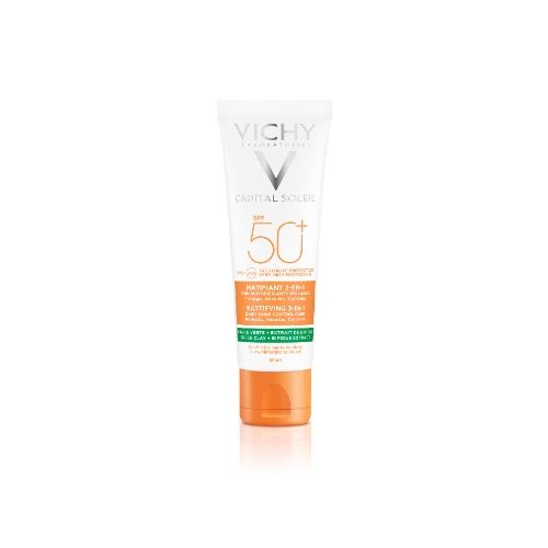 Vichy Capital Soleil Matterende 3-in-1 SPF50 Crème 50ml