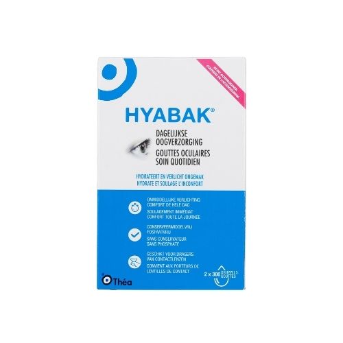 Hyabak Oogdruppels Duopack 0,15% 