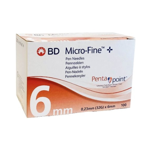 BD Micro-Fine PentaPoint Pennaalden 32gx6mm 100 stuks