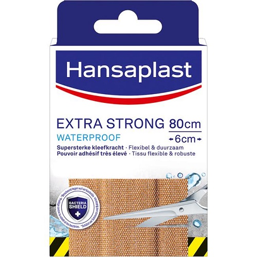 Hansaplast Extra Strong Waterproof Pleister 80cm x 6cm 1 stuk