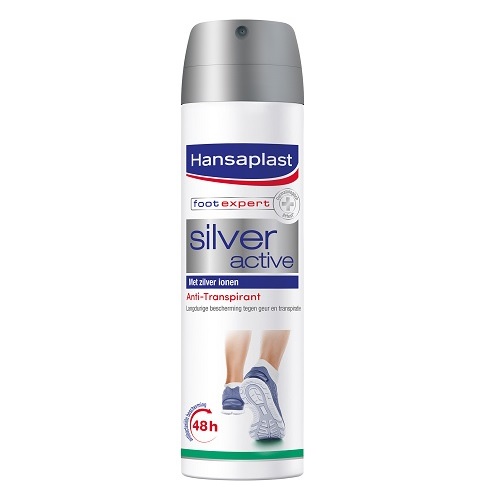 Hansaplast Silver Active Voetdeodorant 150ml