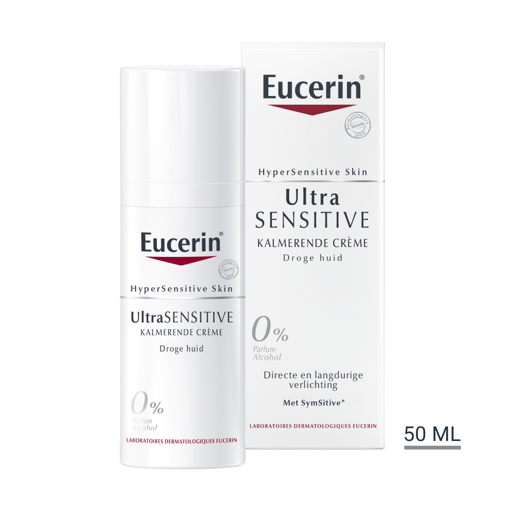 parachute reservering ding Eucerin Ultrasensitive Kalmerende créme Droge Huid 50ml | BENU Shop