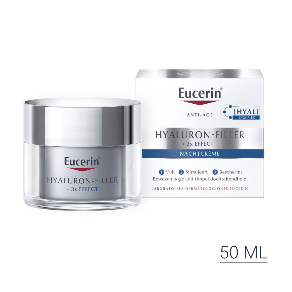 Eucerin Hyaluron-Filler + 3x Effect Nachtcrème 50ml