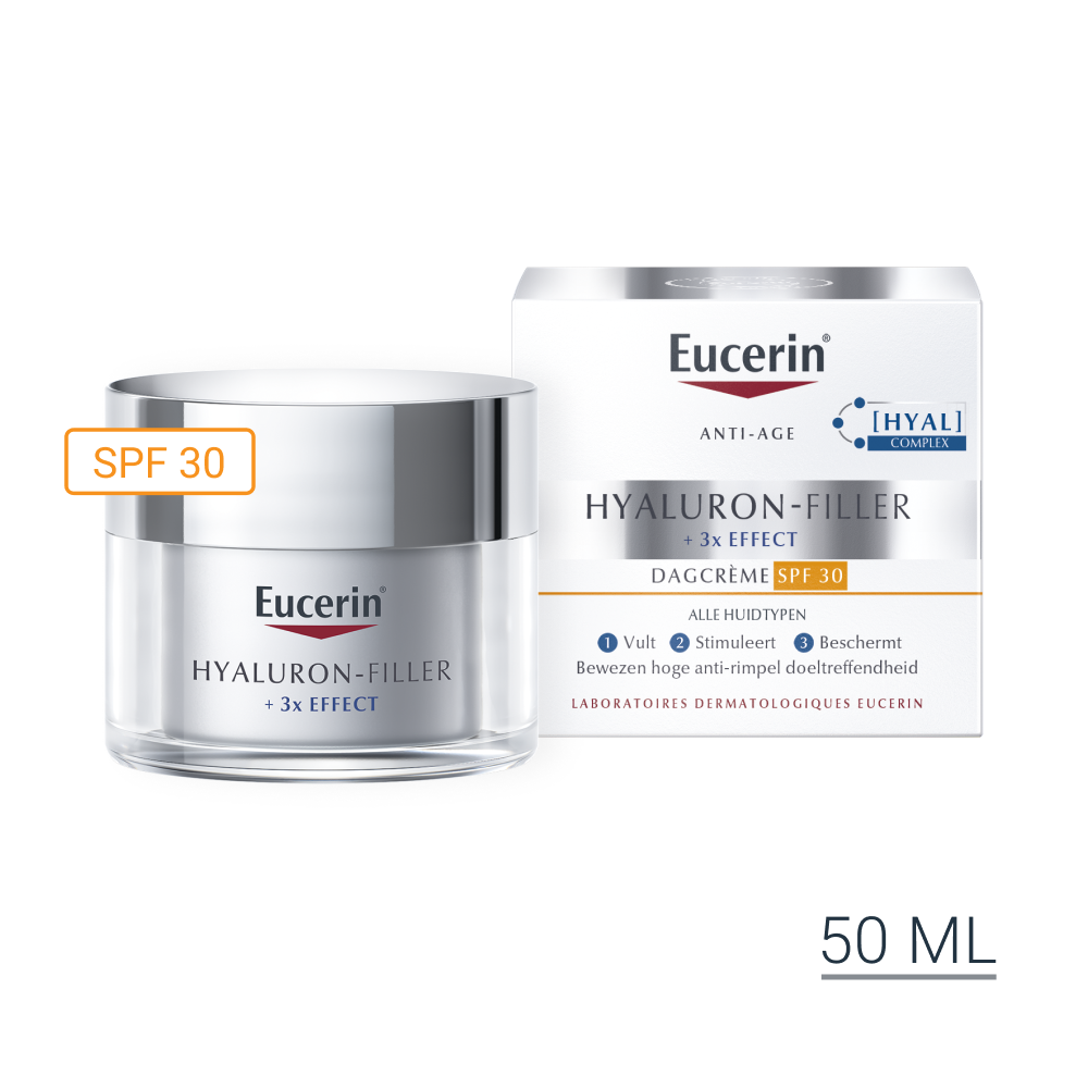 Eucerin Hyaluron-Filler + 3x EFFECT Dagcrème SPF 30 50ml