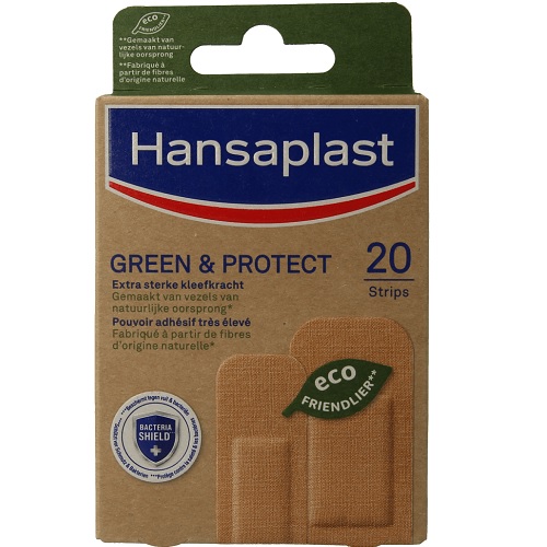 Hansaplast Green & Protect Eco Strips 20 stuks