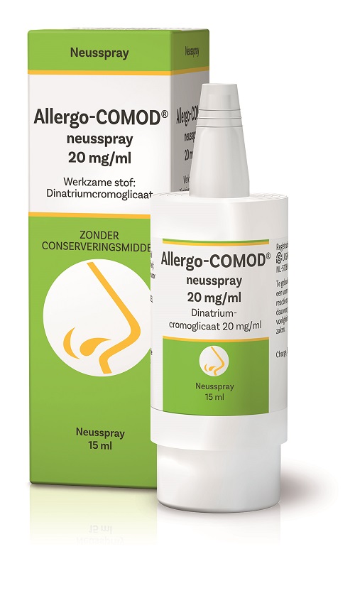 Allergo-Comod Dinatriumcromoglicaat 20mg/ml Neusspray 15ml