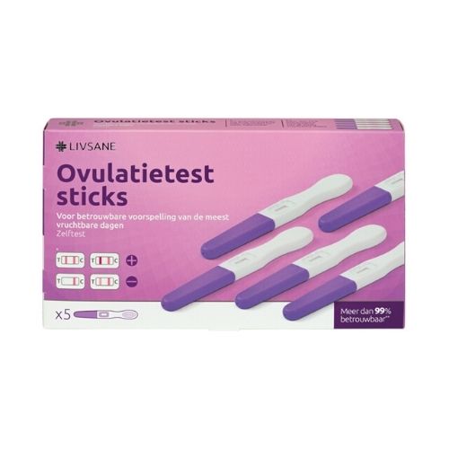 Livsane Ovulatietest Sticks 5 stuks