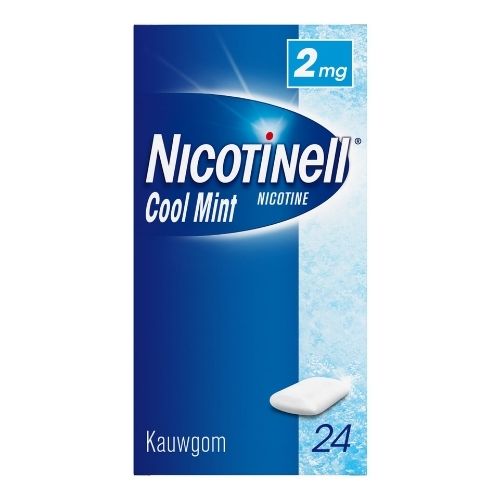 Nicotinell Kauwgom Cool Mint 2mg 24 stuks