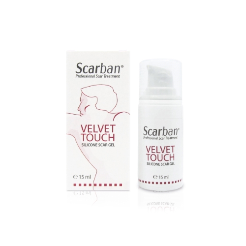 Scarban® Velvet Touch siliconengel voor littekens 15ml