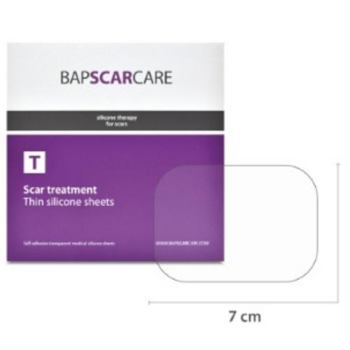 Bapscarcare® T siliconenverband voor littekens 5 x 7 cm (10 stuks)