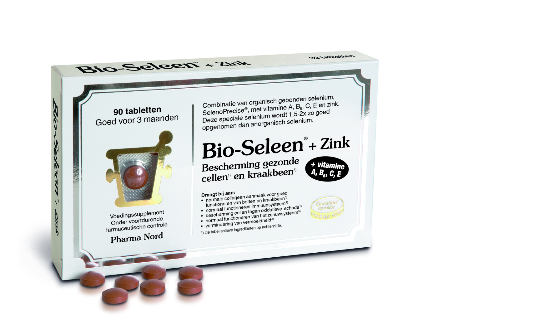 Bio-Seleen + Zink 100 mcg 90 tabletten