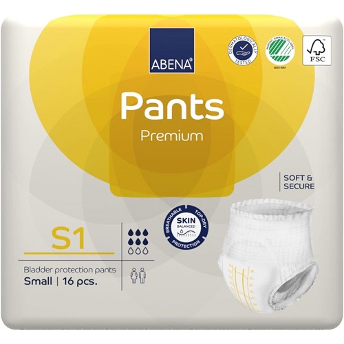 Abena Pants Premium S1 Luierbroekjes 16 stuks