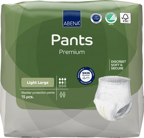 Abena Pants Premium Light Large Luierbroekjes 15 stuks