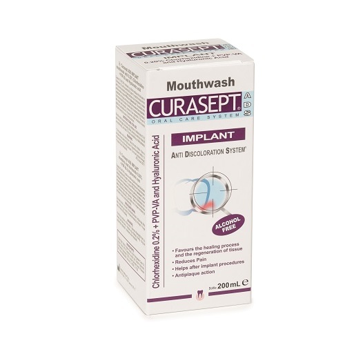 Curasept Implant Chloorhexidine 0,20% Mondspoeling 200ml