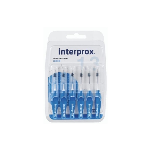 Interprox Conical Blauw per 6 stuks