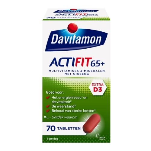 Davitamon actifit 65+ tab 70 st
