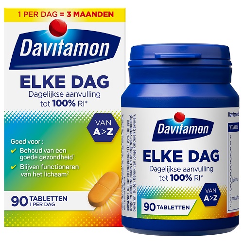 Davitamon Elke Dag D3 Tabletten 90 stuks