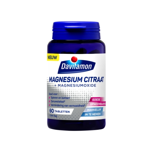 Davitamon Magnesium Citraat Tabletten 60 stuks