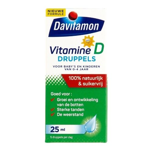 Davitamon Vitamine D druppels 0-4 jaar