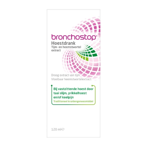 Bronchostop Tijm- en heemstwortel Extract Hoestdrank 120ml