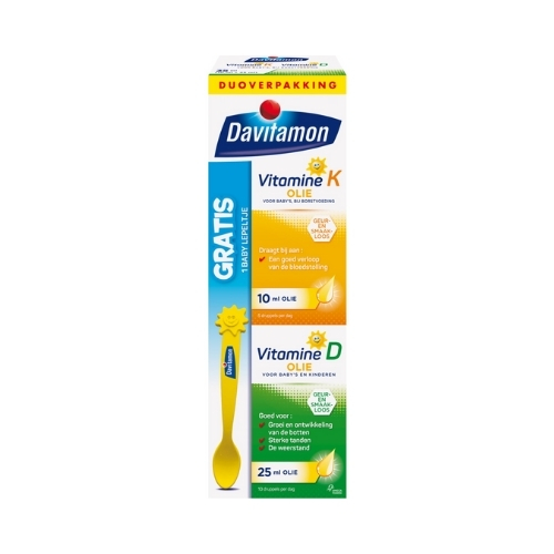 Davitamon Baby Vitamines D+K 10 25ml