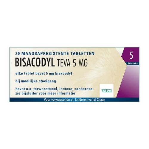 Teva Bisacodyl msr Tabletten 5mg