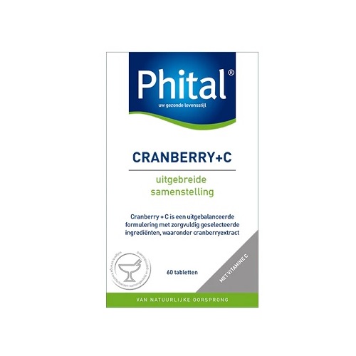 Phital Cranberry + C Tabletten 60 stuks