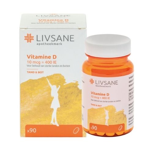 Livsane Vitamine D 90 stuks
