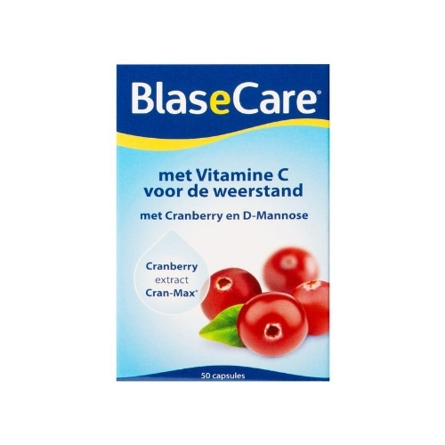 Blasecare Cranberry Vitamine C Capsules 50 stuks