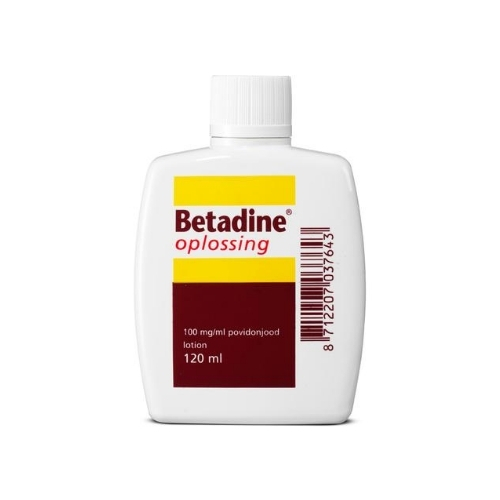 Betadine Oplossing Povidonjood 100mg/ml Lotion 120ml