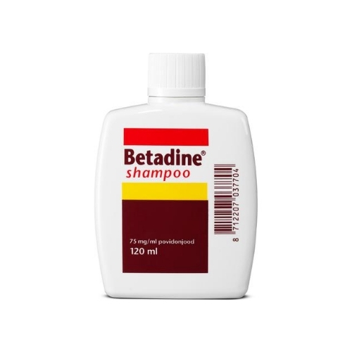 Betadine Povidonjood 75mg/ml Shampoo 120ml