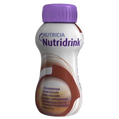 Nutridrink Drinkvoeding Chocolade Flesje 4 x 200 ml