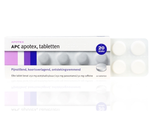 Apotex APC Paracetamol 250mg Tabletten 20 stuks