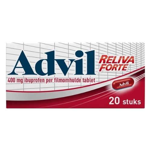 Advil Reliva Forte Oval Tablettens 400 mg 20st